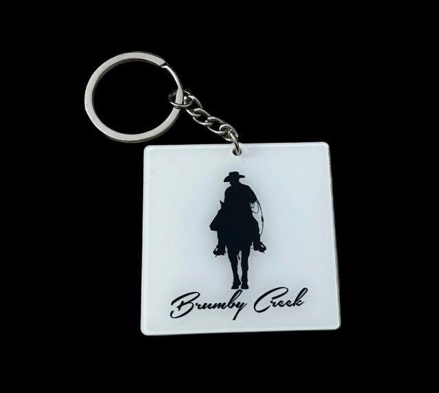 Cowboy keychain