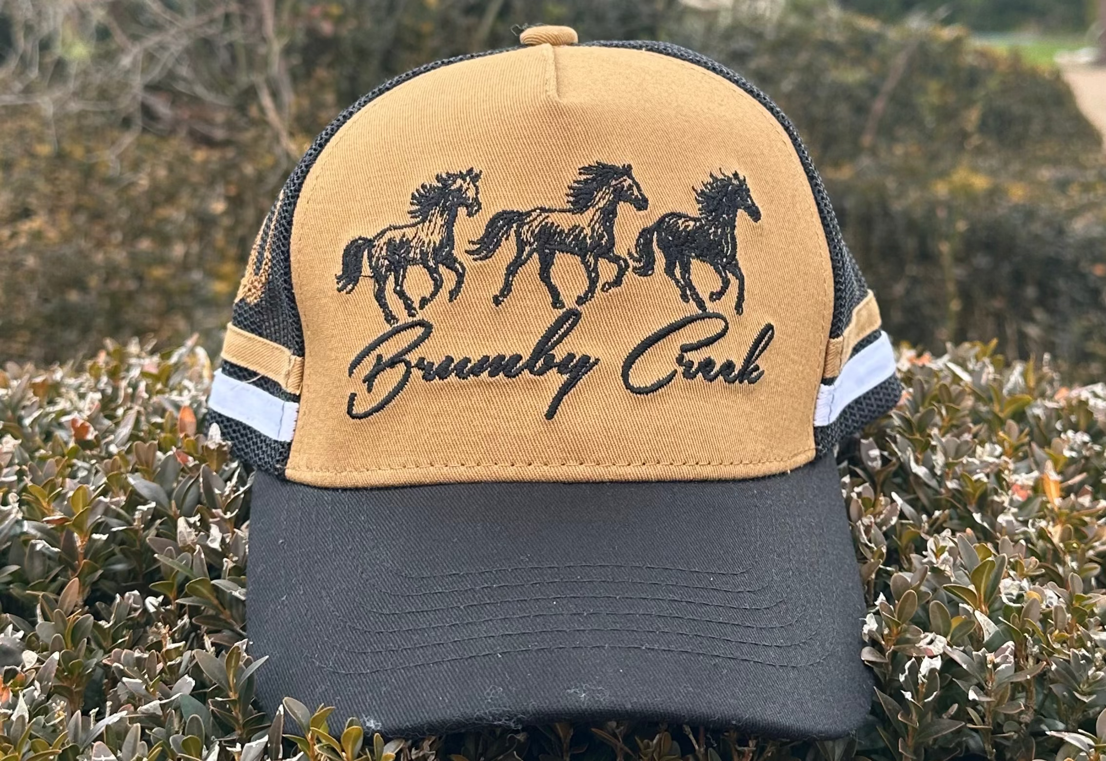 Brumby Creek Trucker Cap-Brown