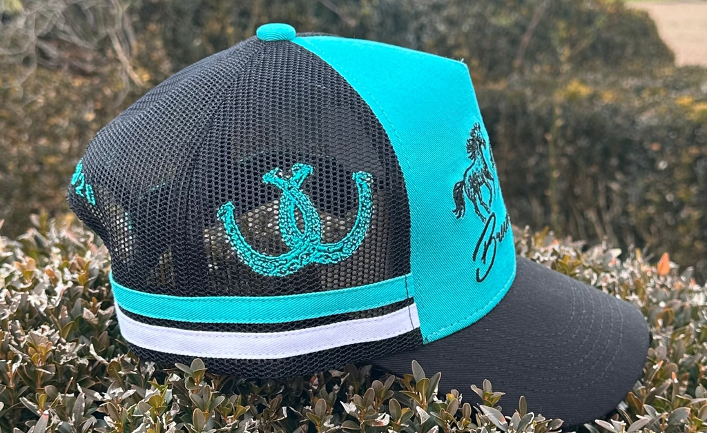 Brumby Creek Trucker Cap- Blue